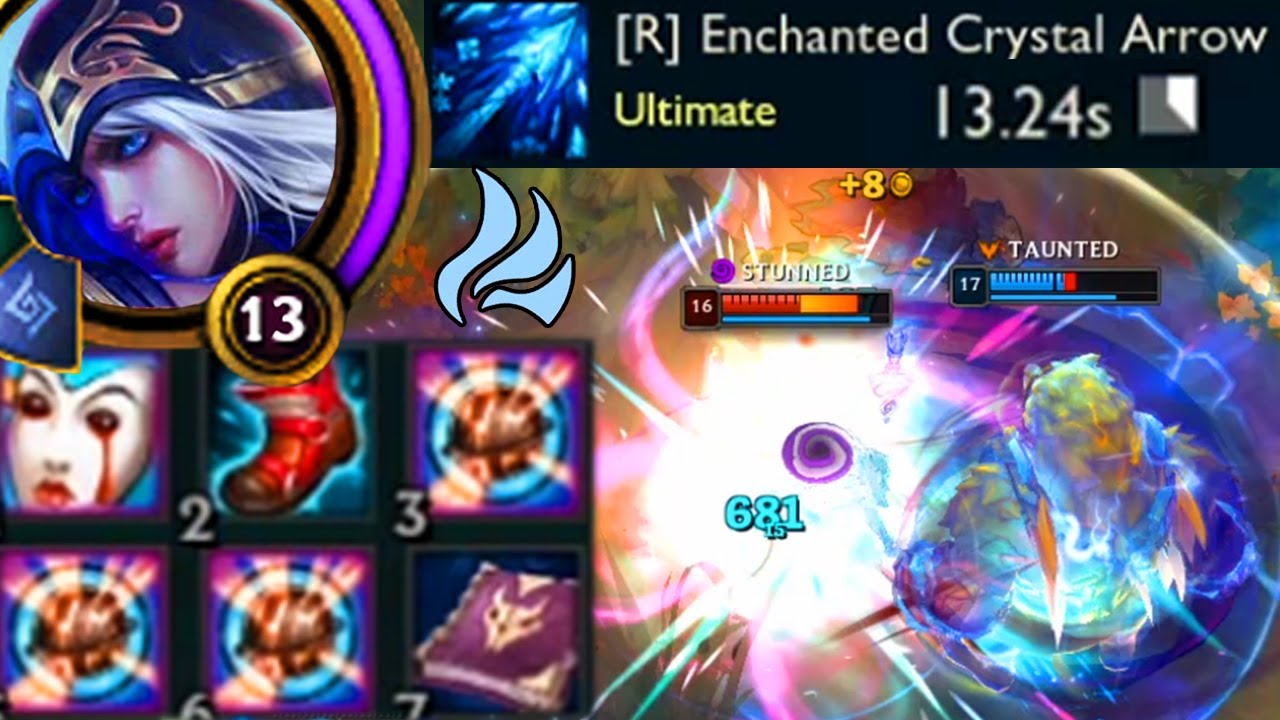 Ashe but I got her ulti down to 13 seconds with the Season 11 items and no, it's not URF