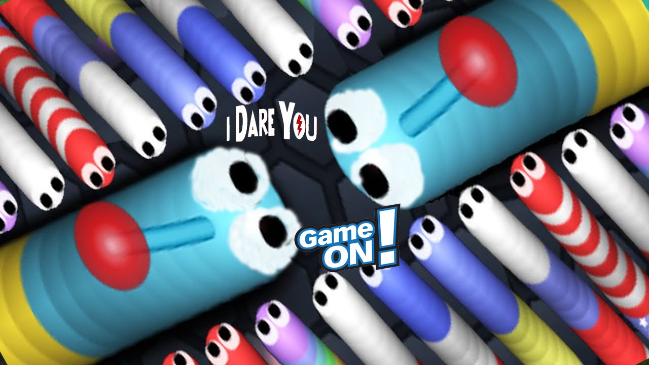 Slither.io - I Dare You & Game On!!! | Slitherio Trolling Moments