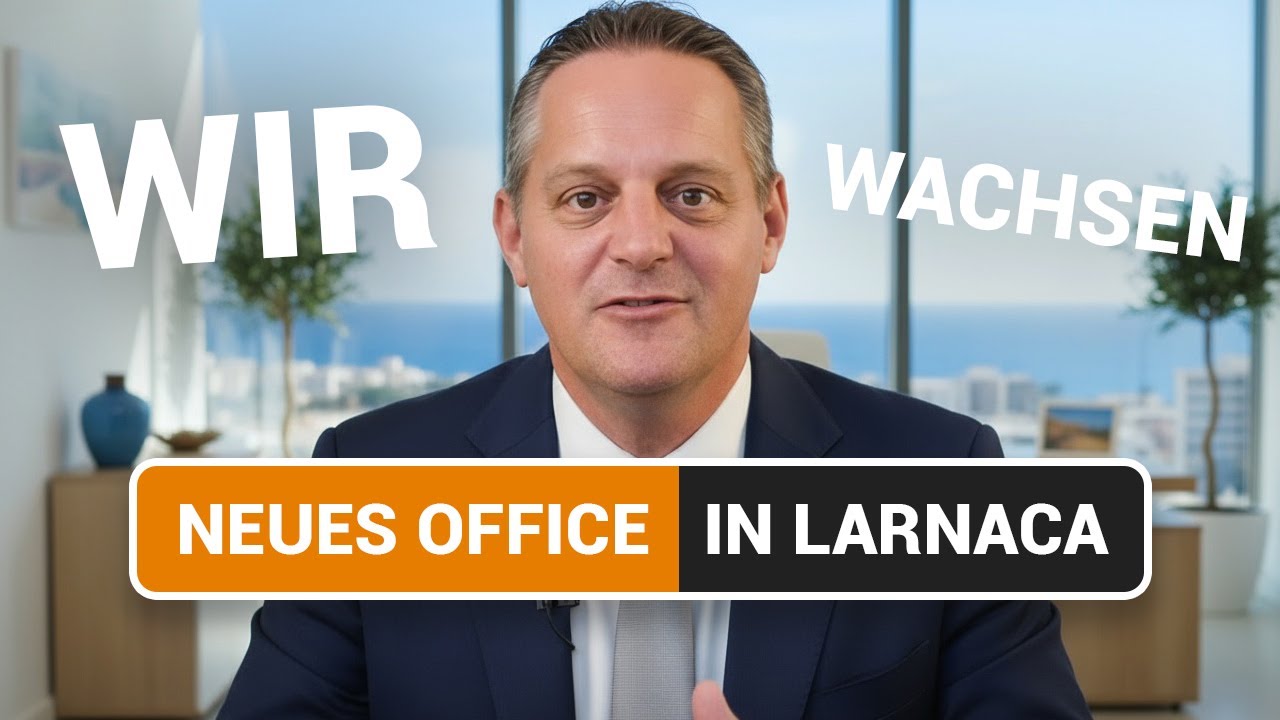 Neues Office in Larnaka! 🇨🇾🚀