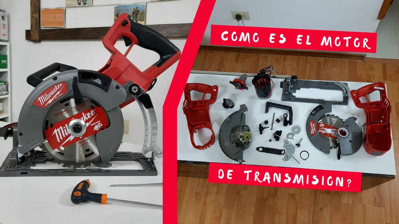 Sierra circular y sus partes