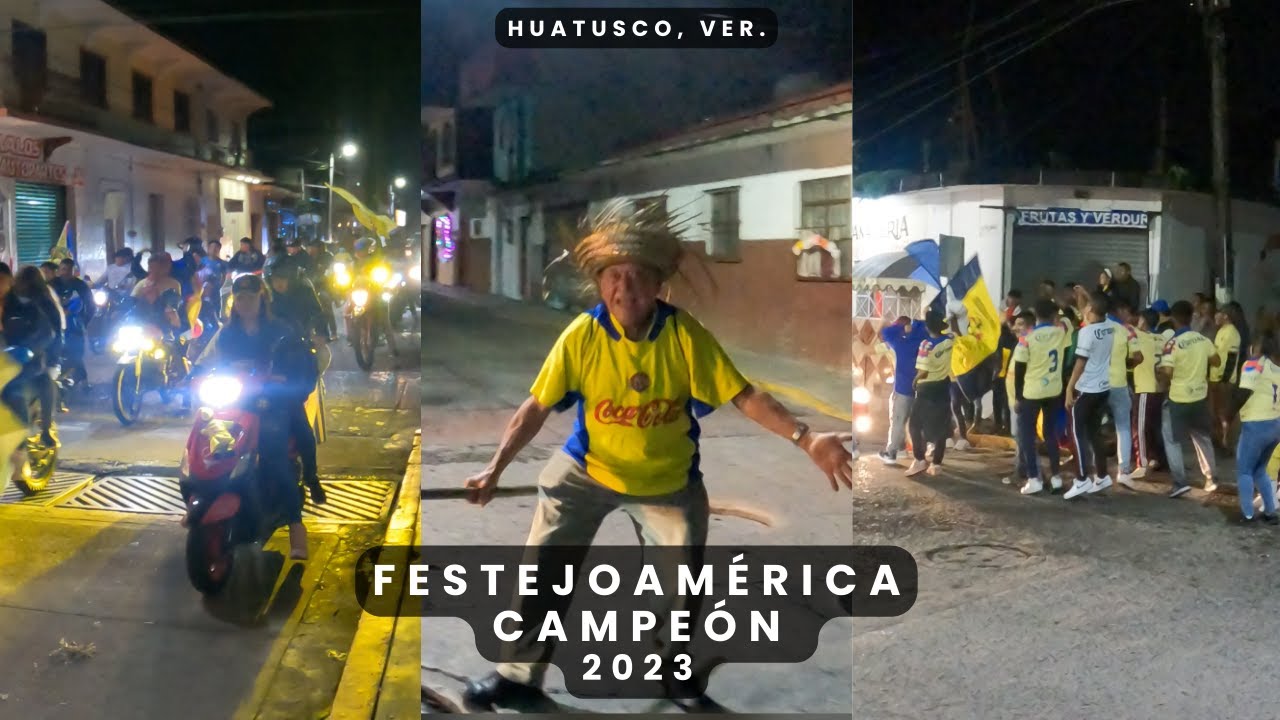 Festejo América campeón liga mx | Huatusco Veracruz