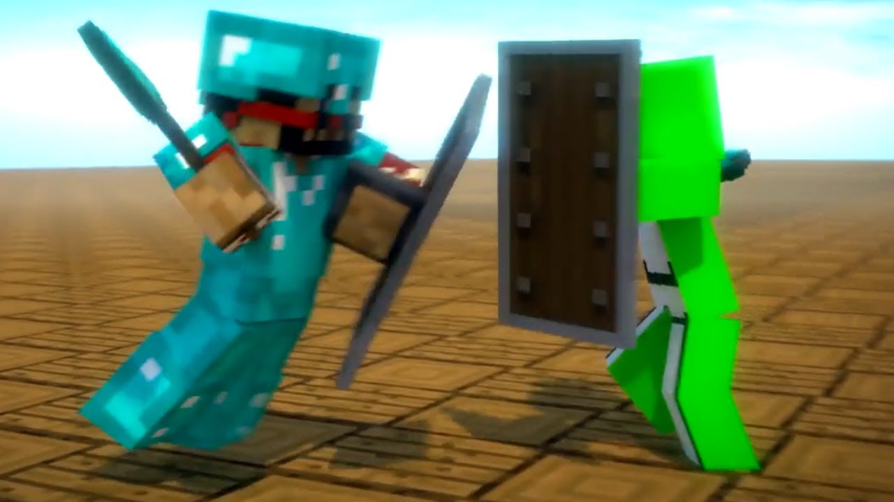 CaptainSparklez Vs. Dream But It's Animated (CaptainSparklez Subreddit)