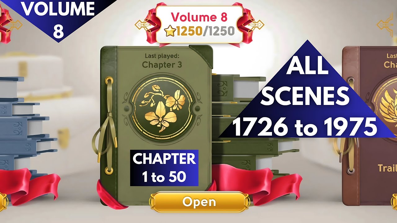 JUNE'S JOURNEY VOLUME 8 | BOOK - 8 | All SCENES | 1726 to 1975 | CHAPTER 1 to 50 | 4K ULTRA HD
