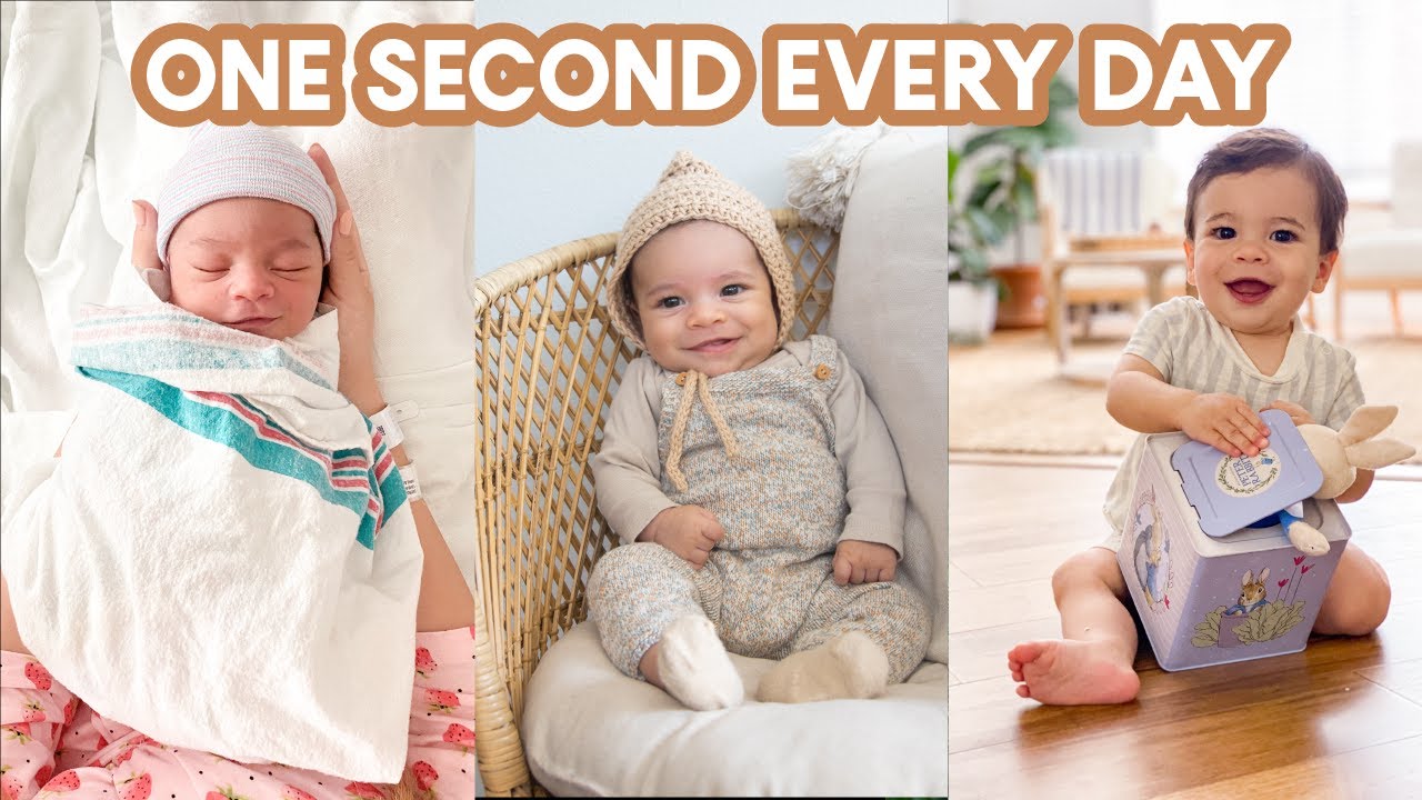 WATCH MY BABY GROW UP | 1 Second Every Day of Rowan's First Year