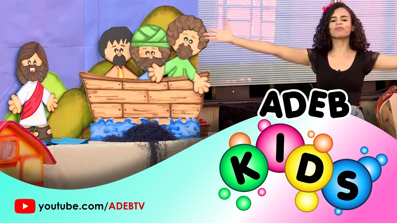 ADEB KIDS - Escola Bíblica Dominical Infantil - 02 de Agosto/2020
