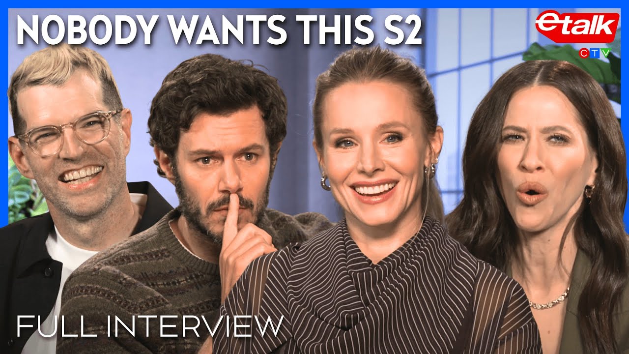 Kristen Bell & Adam Brody give free relationship advice | 'Nobody Wants This' Season 2 Interview