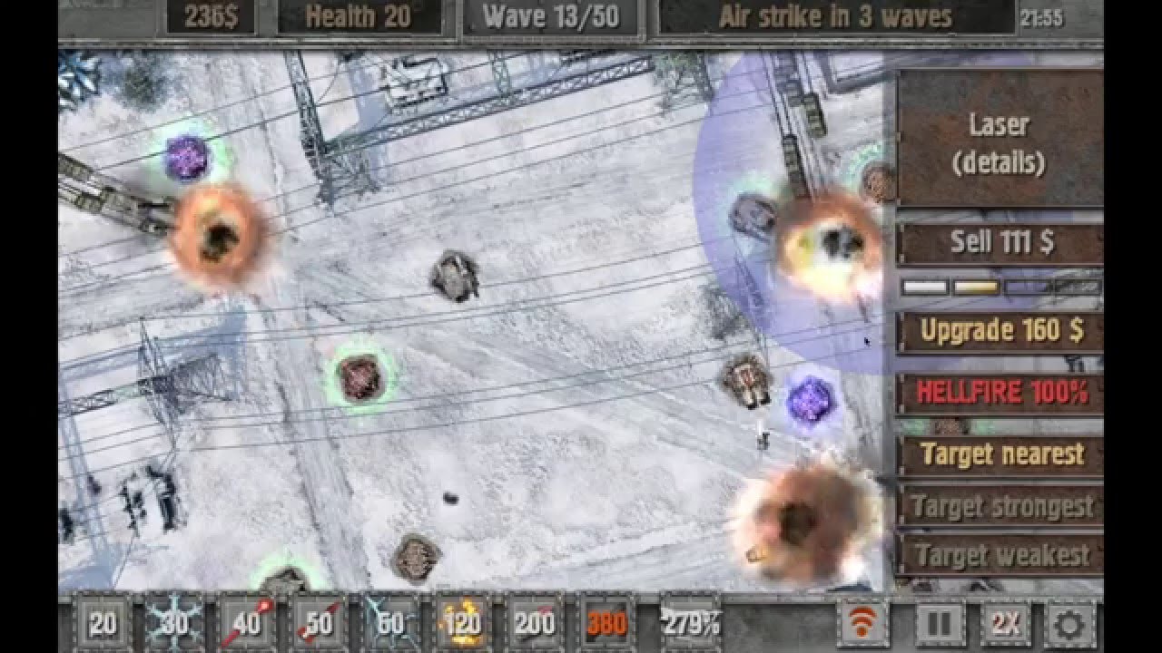 Defense Zone 2 - Gameplay - level 30