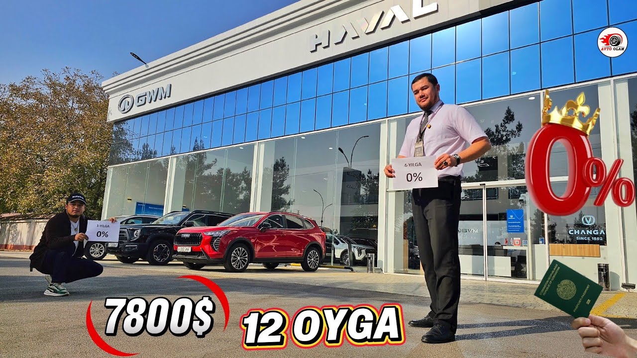 HAVAL AVTO SALON  NARXLARI 2025..AVTO OLAM 
