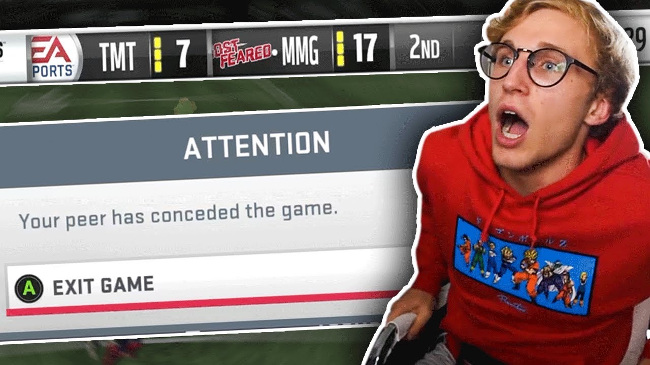 HE THOUGHT I WAS CHEATING! WHEEL OF MUT! MADDEN 19