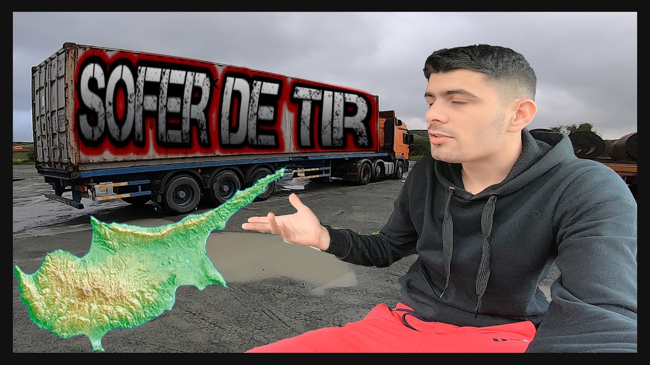 O zi din viata unui sofer de TIR in Cipru (TruckVlog)