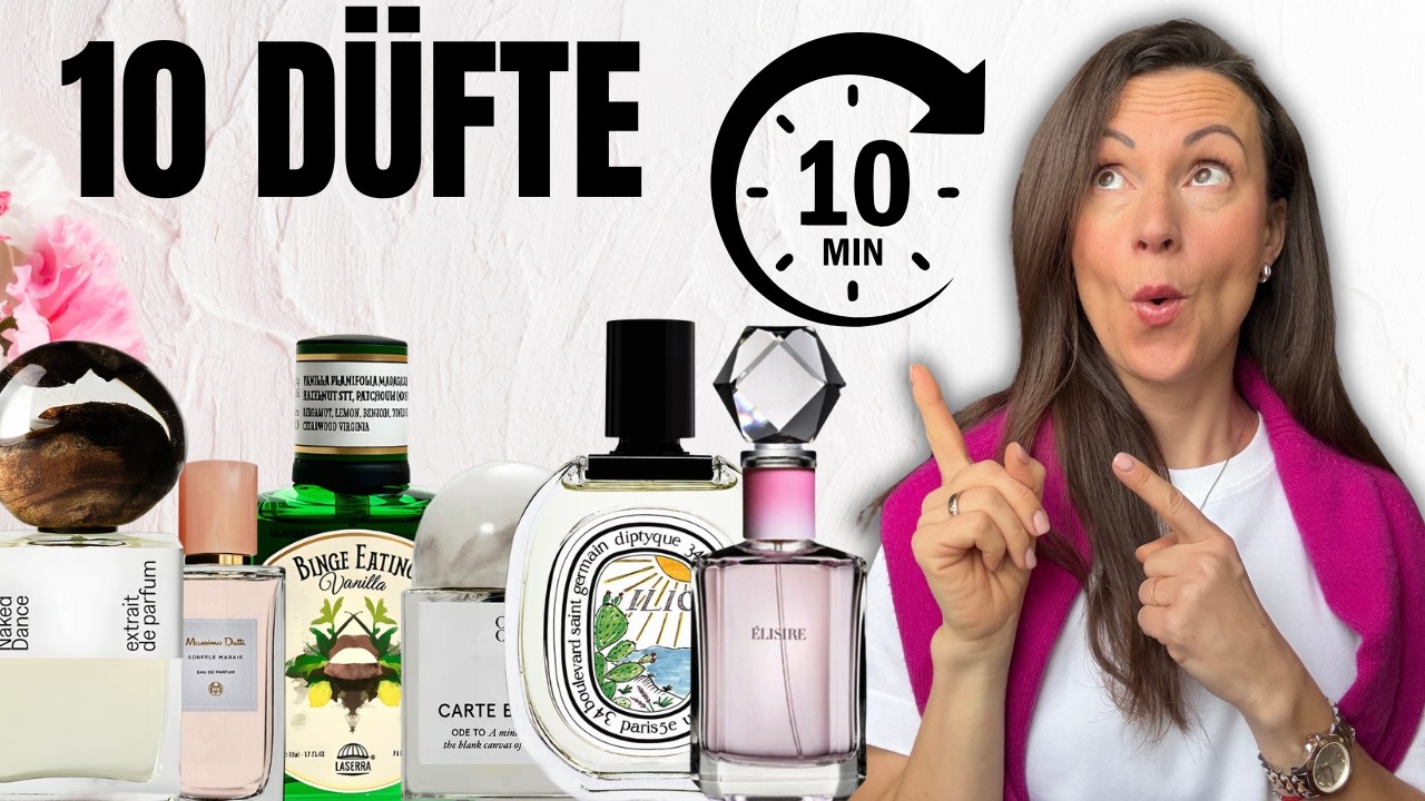 Speed Review: 10 Parfums in 10 Minuten