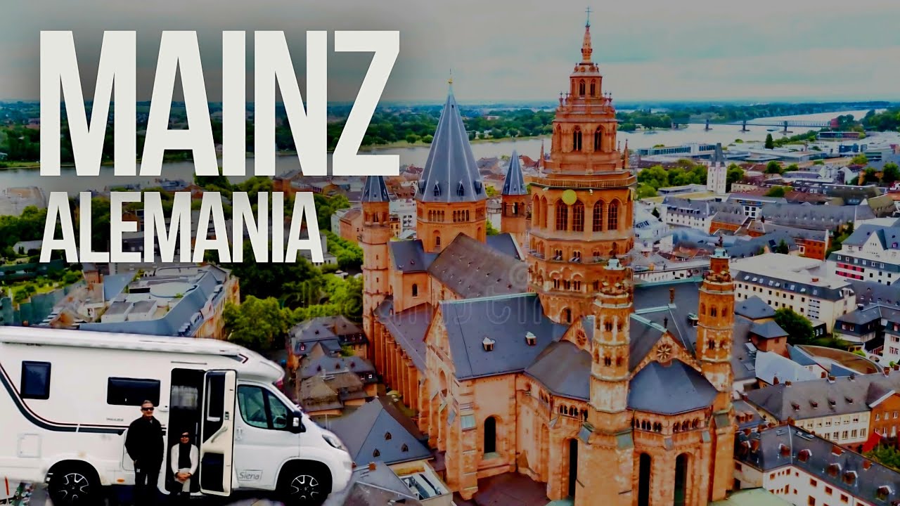 🛑 GUÍA DE VIAJE por MAGUNCIA Alemania ‼️UNA CIUDAD ESPECTACULAR‼️ Qué Ver 🍿👉Área de AUTOCARAVANAS 💃🕺