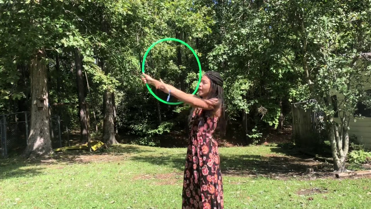Fold combo hula hoop tutorial