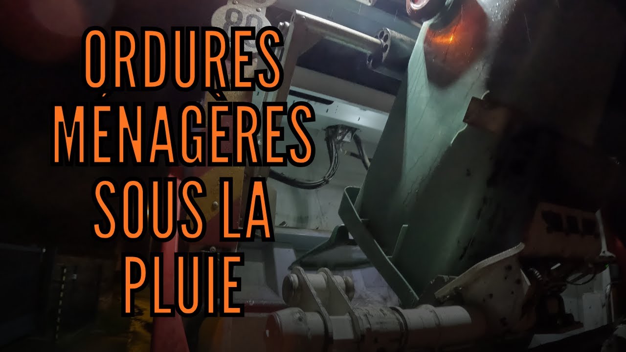 Tournée #12 Ordure ménagère : une tournée sous la pluie