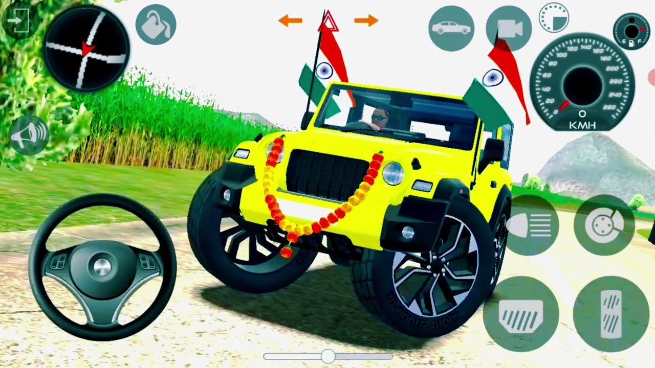 Dollar (Song) Modified Mahindra Thar👿 || Indian Cars Simulator 3D Game || Android Gameplay ep 29