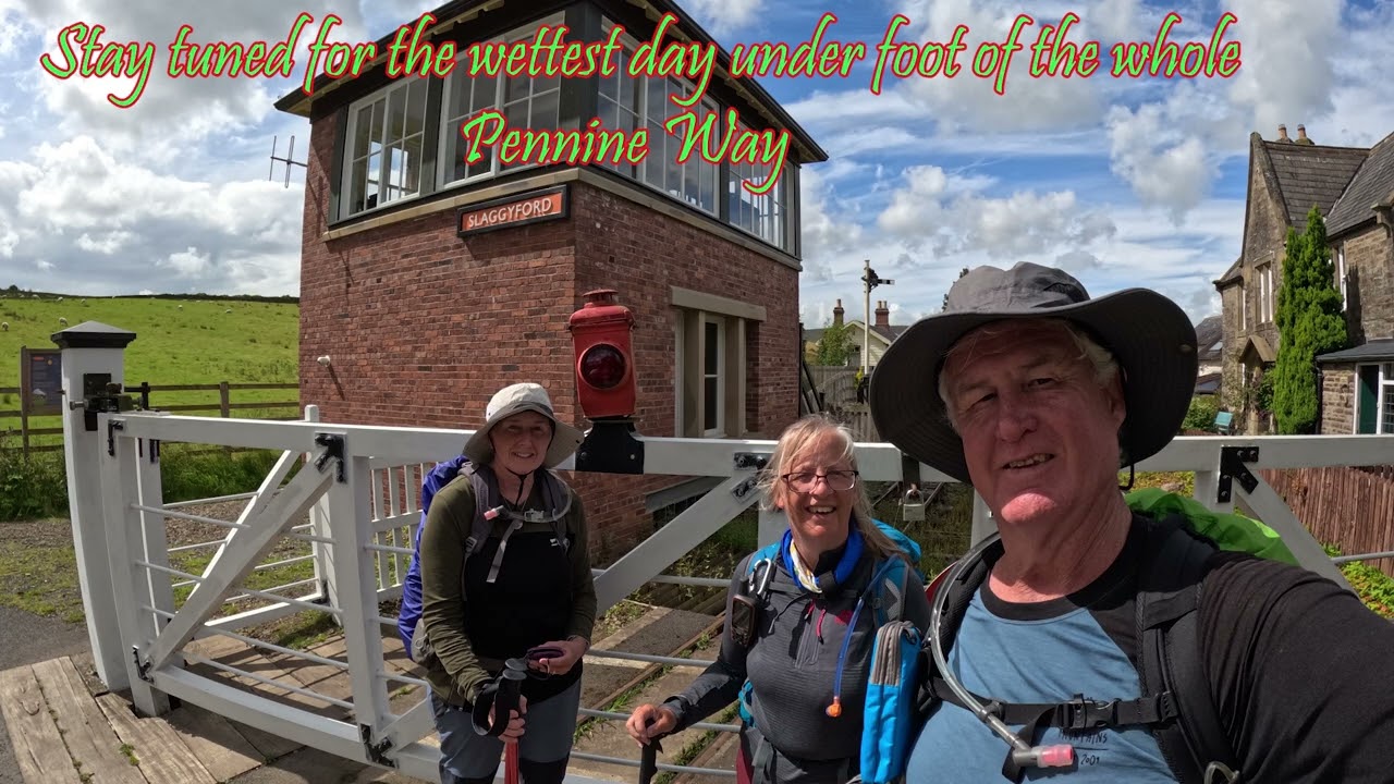 The Pennine Way Part 9 From the flattest days walk to the Wettest
