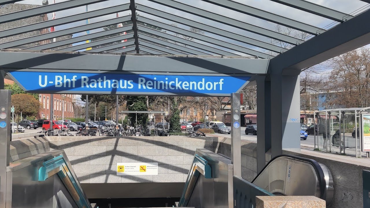 Walk in Wittenau Berlin 4K Video  |Germany|