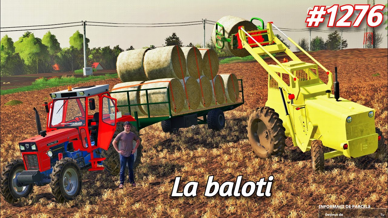Roleplay pe Dumesti///LA ADUNAT DE BALOȚI [1276]-Farming Simulator 19