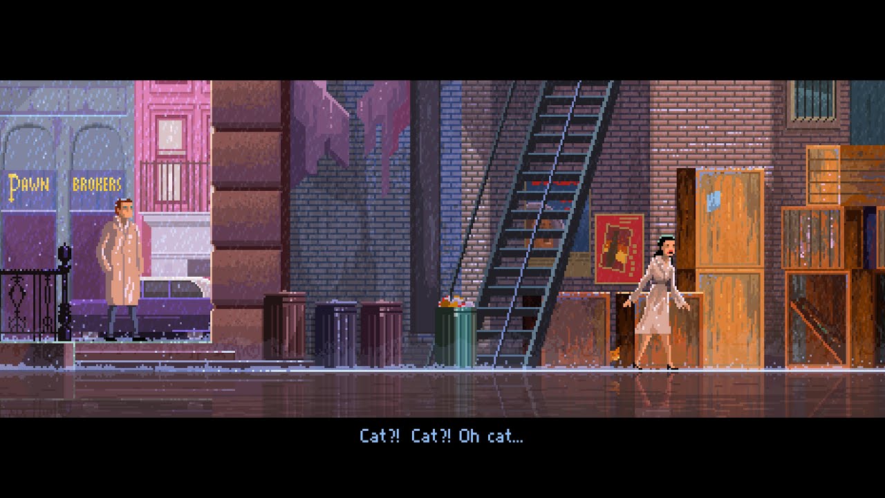 Breakfast at Tiffany's pixel art work process