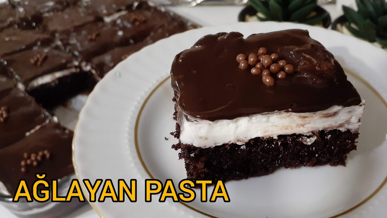 Ağızda Eriyen Enfes Pasta,Ağlayan Pasta #ağlayanpasta #pastatarifleri #cooking #yummy  