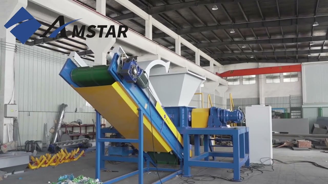 Twin Shaft Plastic Shredder for Recycling - TSJ-800