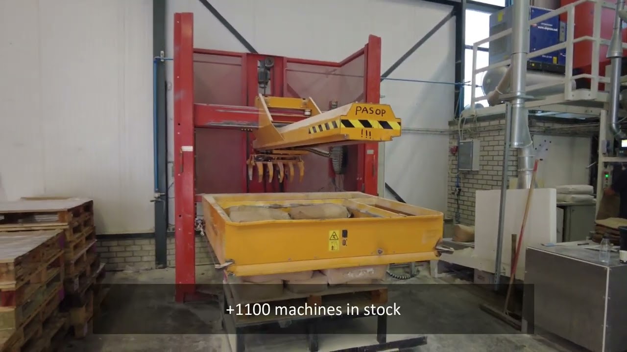 Bijlsma BHB400 Hercules palletizer for bags