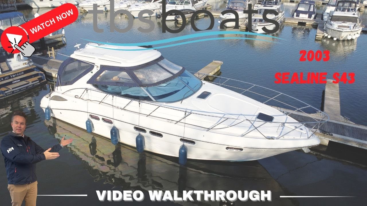 2003 Sealine S43 - Full Video Walkthrough