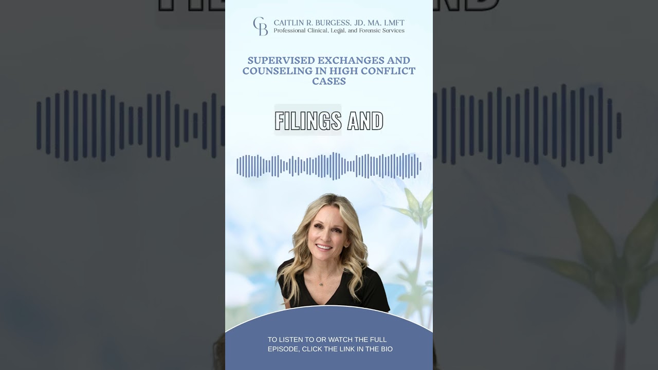 Supervised Exchanges and Counseling in High Conflict Cases