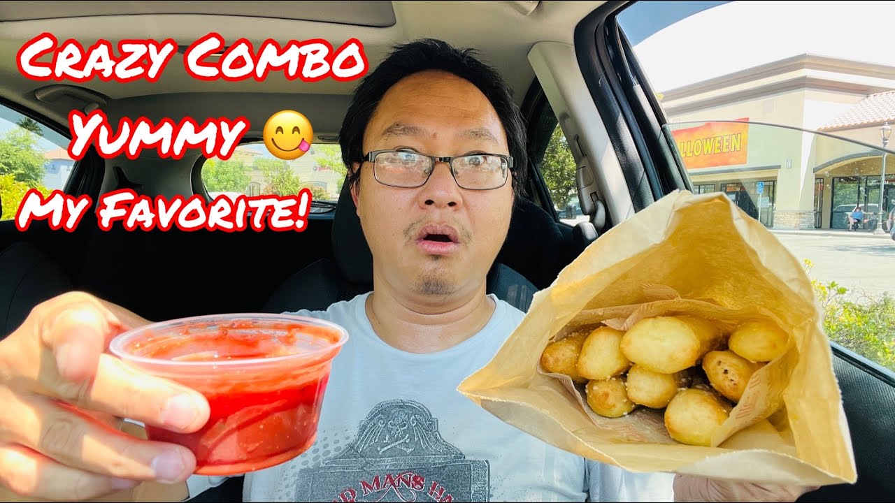 My FAVORITE @ Little Caesars Pizza, CRAZY COMBO (Crazy Bread & Crazy Sauce) Under $5 CHEAP EATS!