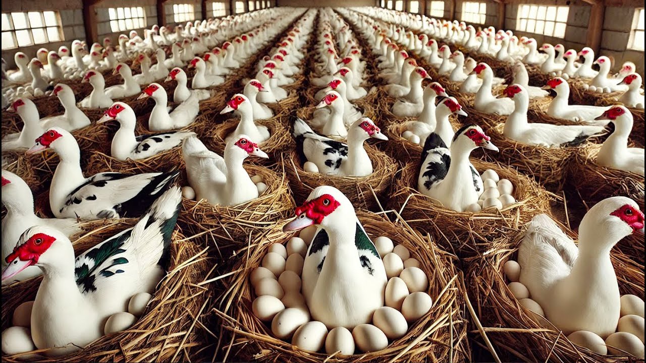 MUSCOVY DUCKS - How To Raise Muscovy Ducks For Great Eggs