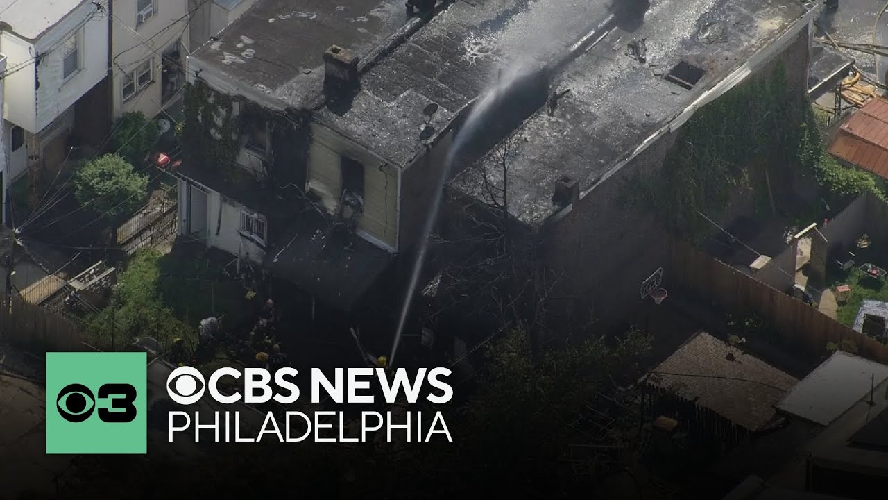 Four rowhomes damaged by fire in Philadelphia's Olney neighborhood