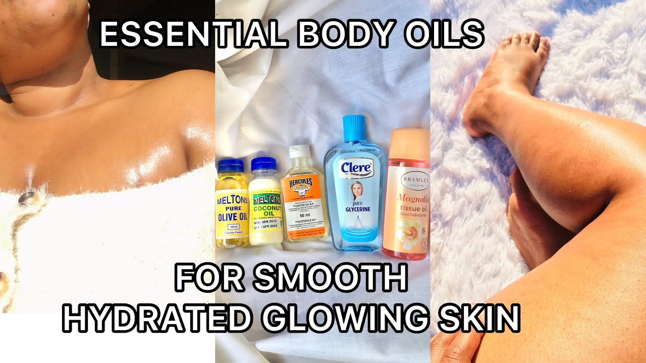 5 Essential oils for winter skincare( Body ) |Stay Glowing and hydrated all day |  SA YOUTUBER 🇿🇦