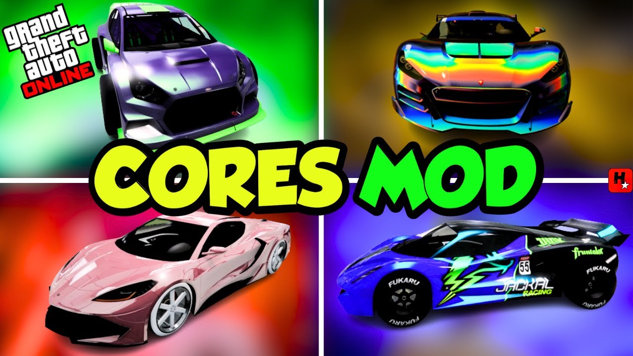 COMO CRIAR CORES MARMORIZADAS PARA SEUS CARROS E COLOCAR CORES 3D MODDED NO COMANDO (GTA 5 ONLINE)