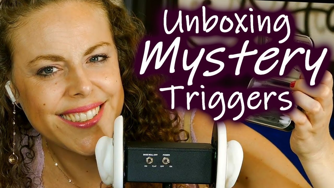 1 Hour of Tapping & Unboxing Surprise Triggers!! ASMR Whisper, 3Dio, Unboxing, So Many Triggers!