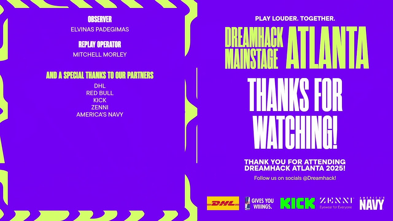 DreamHack Atlanta 2025 | Main Stage | Day 3