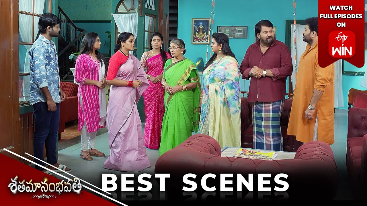 Shatamanam Bhavati Best Scenes: 4th April 2025 Episode Highlights |Watch Full Episode on ETV Win