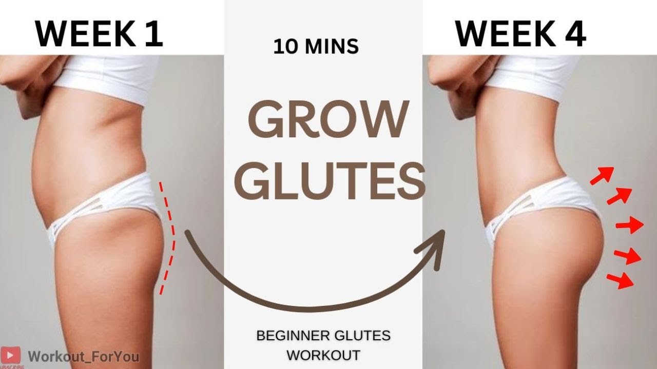 🍑Grow Your Glutes FAST! Bubble Butt Workout at Home | 10 mins | No Equipment