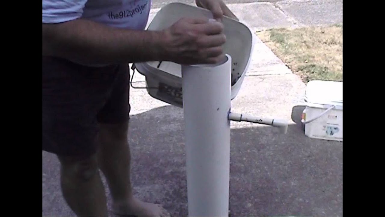 Bio Sand Water Filter Construction DIY step-by-step