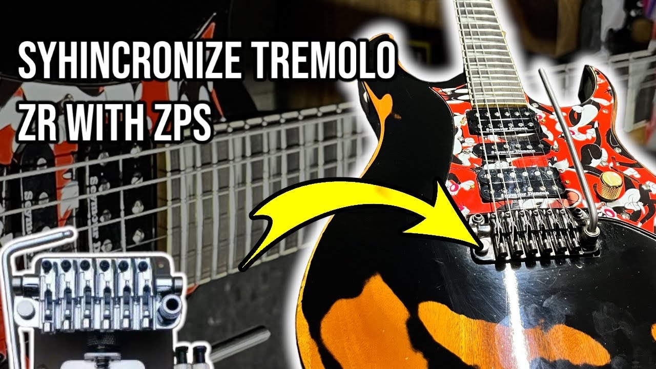 Ibanez full upgrade With synchroniz ZR with ZPS