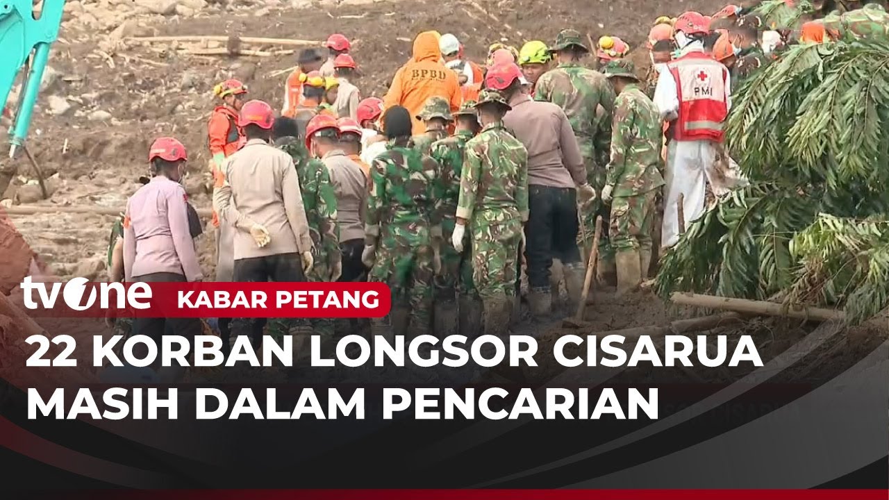 Update Terbaru Pencarian Korban Longsor di Cisarua, Empat Jenazah Ditemukan Hari ini | Kabar Petang