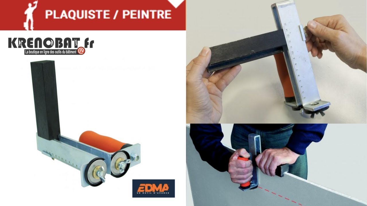 D&eacute;ligneur rapide plaque de pl&acirc;tre Trusquin | Krenobat