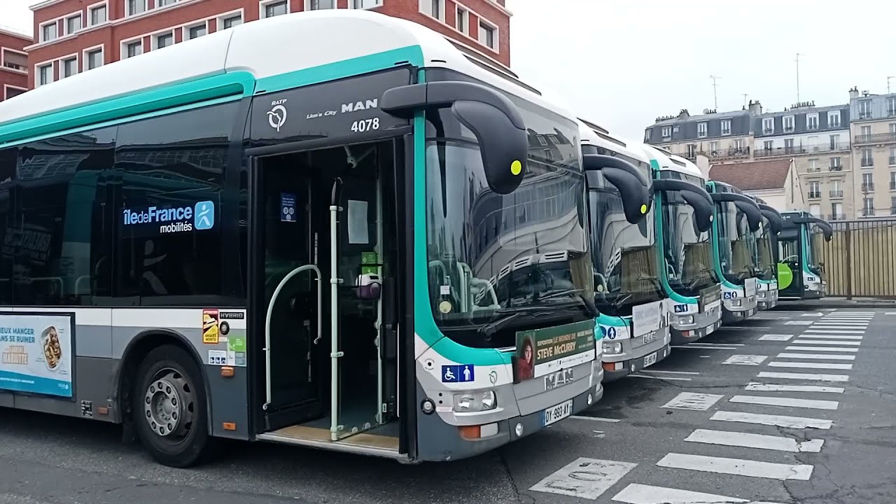 Visite du Centre bus de Belliard ( RATP )