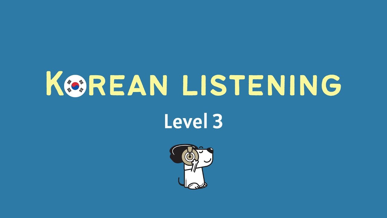 Korean Listening Practice