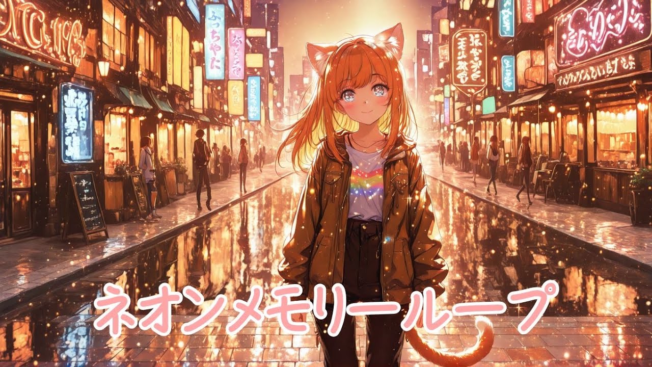 Kuroneko Music - ネオンメモリーループ (Instrumental)