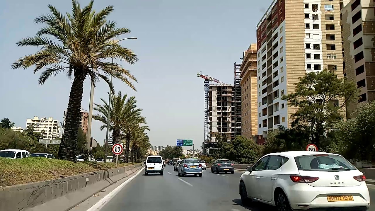 Alger : Ben Aknoun vers Kouba HD 🏙 العاصمة : من بن عكنون الى القبة