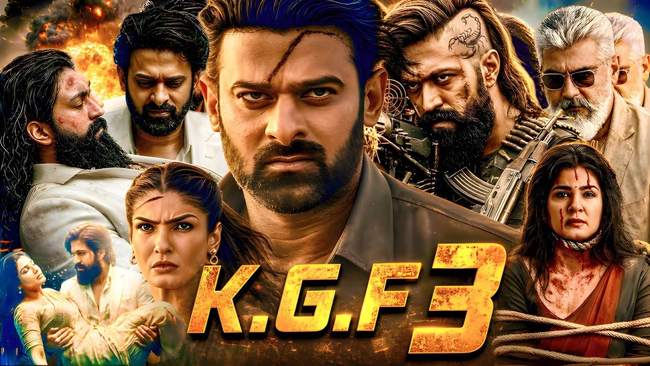 KGF Chapter 3 Full Movie 2025 | Yash | Srinidhi Shetty | Prabhas  | Blockbuster And All Updates 