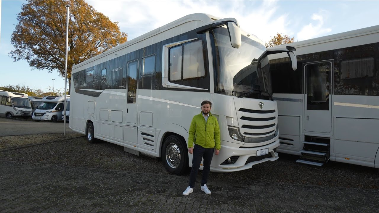 Wohnmobil Concorde 2024 Actros Centurion 1090 GIO 2024 mit Autogarage gesehen bei Reimers Hamburg
