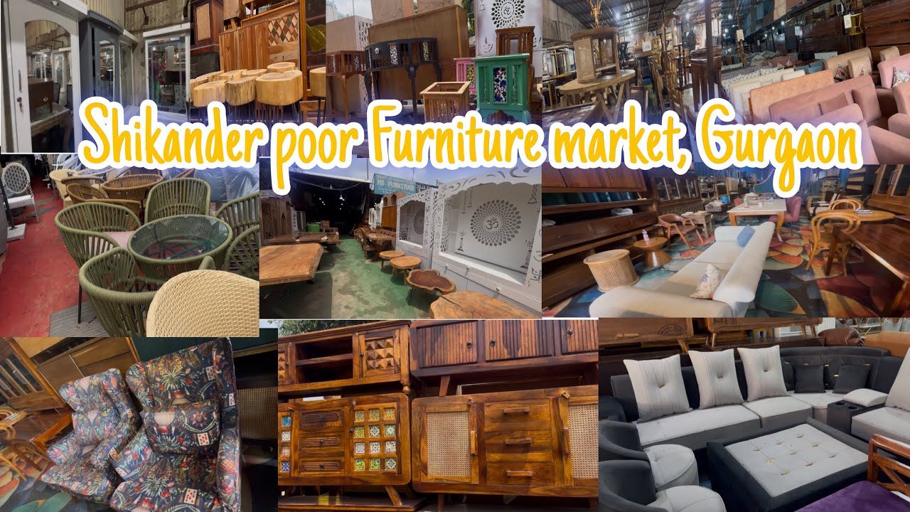 Sikandarpur Furniture market, Gurgaon sector -24/cheapest Furniture market ￼with latest design￼