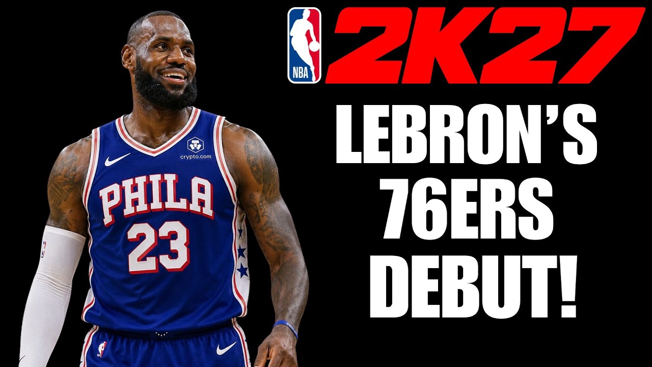 NBA 2K27 ПОЛНЫЙ ГЕЙМПЛЕЙ: 76ers против Celtics