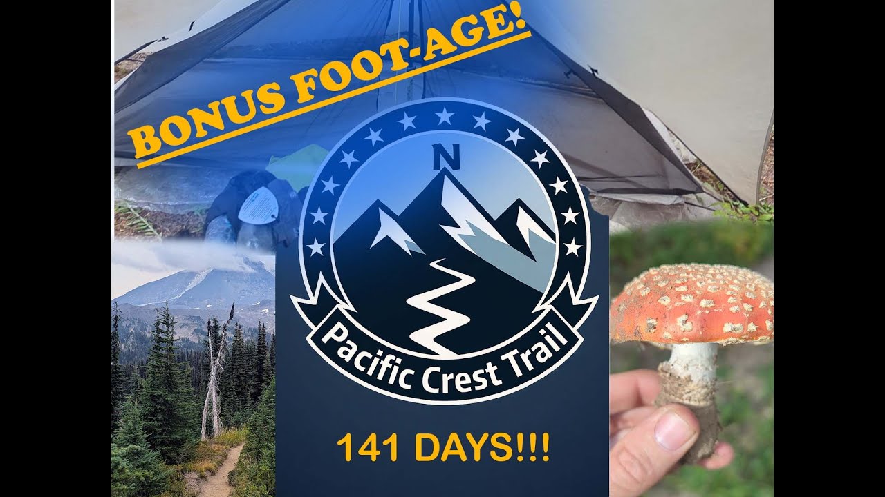 My PCT Thru Hike Day 141 - Bonus Foot-age! 